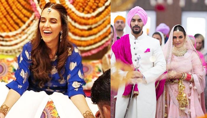 Neha Dhupia's Elegant Wedding Chura