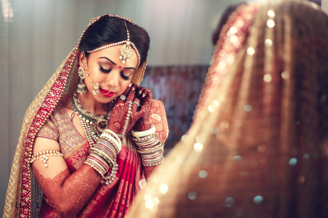 Embrace yourself by creating your own chura matching your wedding attire